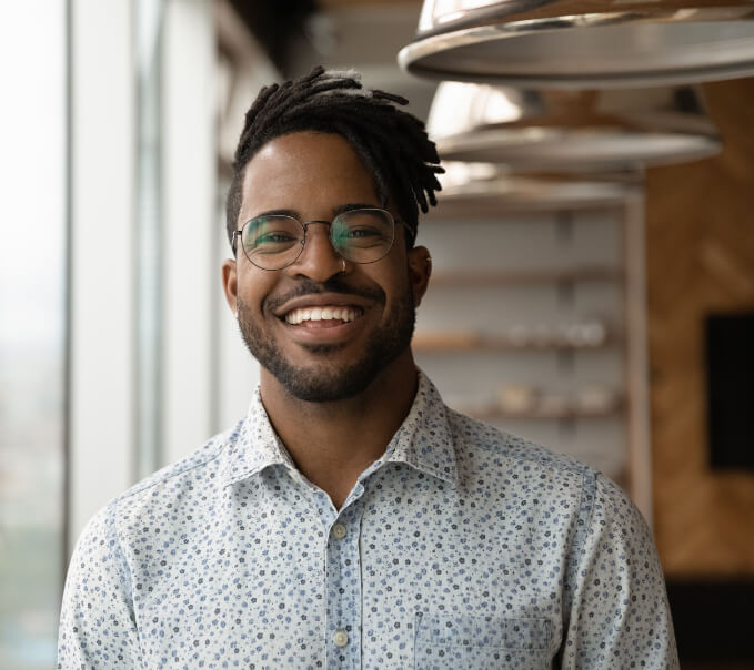 Young Man Smiling - Botox treatments Tulsa, OK dentist